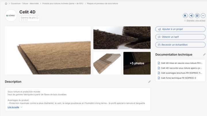 materiaux archi celit