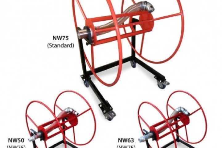X-Floc Slangtrommel D10000 voor maximaal ± 45 m slang van 75 mm X-Floc Slangtrommel D10000 voor maximaal ± 45 m slang van 75 mm