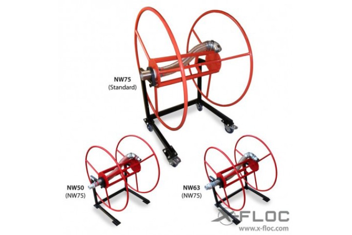 X-Floc Slangtrommel D10000 voor maximaal ± 45 m slang van 75 mm X-Floc Slangtrommel D10000 voor maximaal ± 45 m slang van 75 mm