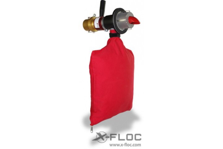 X-Floc X-jet draaibare inblaaskop met ontluchting X-Floc X-jet draaibare inblaaskop met ontluchting