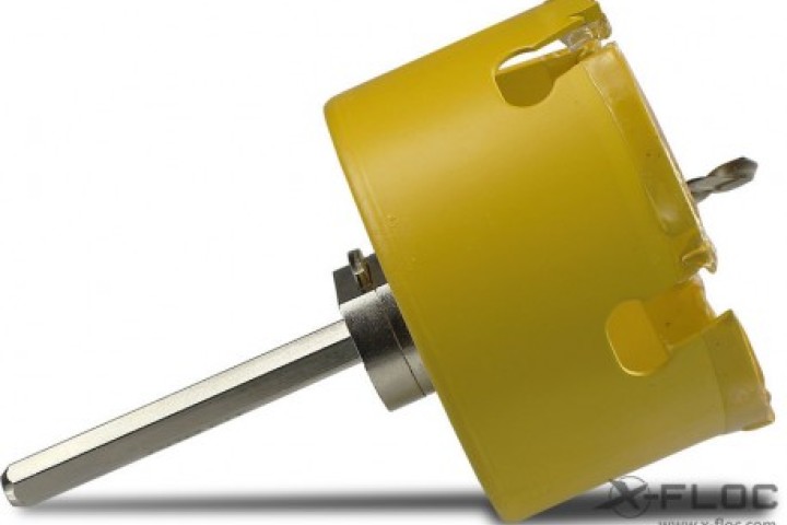 X-Floc Klokboor met uitwerpsysteem
