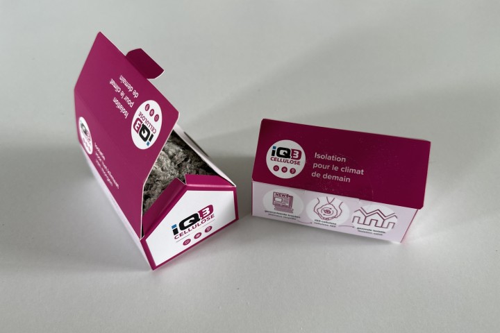 iQ3-cellulose isolatie staal