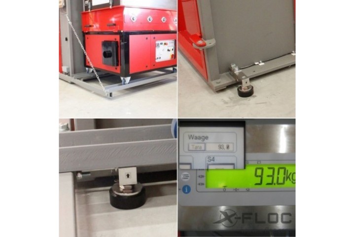 X-Floc WB: Nauwkeurig weegsysteem voor GBF1050 X-Floc WB: Nauwkeurig weegsysteem voor GBF1050