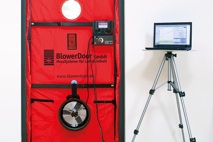 BlowerDoor MiniFan-aanbevolen configuratie BlowerDoor MiniFan-aanbevolen configuratie