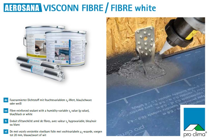 AEROSANA VISCONN FIBRE / FIBRE white staal