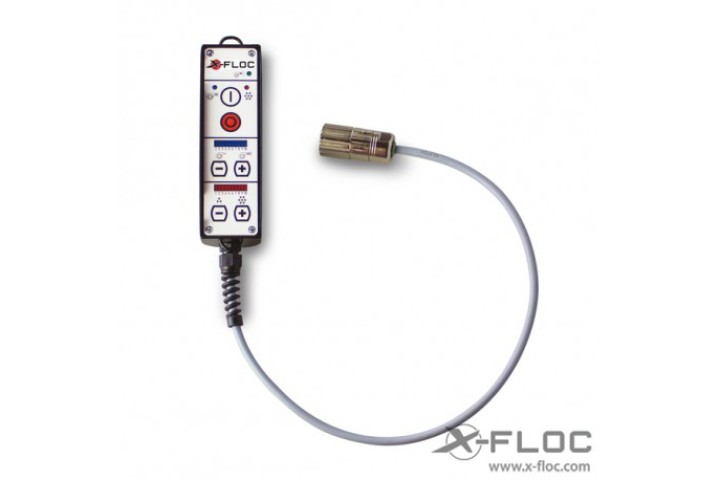 X-Floc KFB2000 Bekabelde afstandsbediening met 10 standen voor lucht- en materiaaldebiet X-Floc KFB2000 Bekabelde afstandsbediening met 10 standen voor lucht- en materiaaldebiet