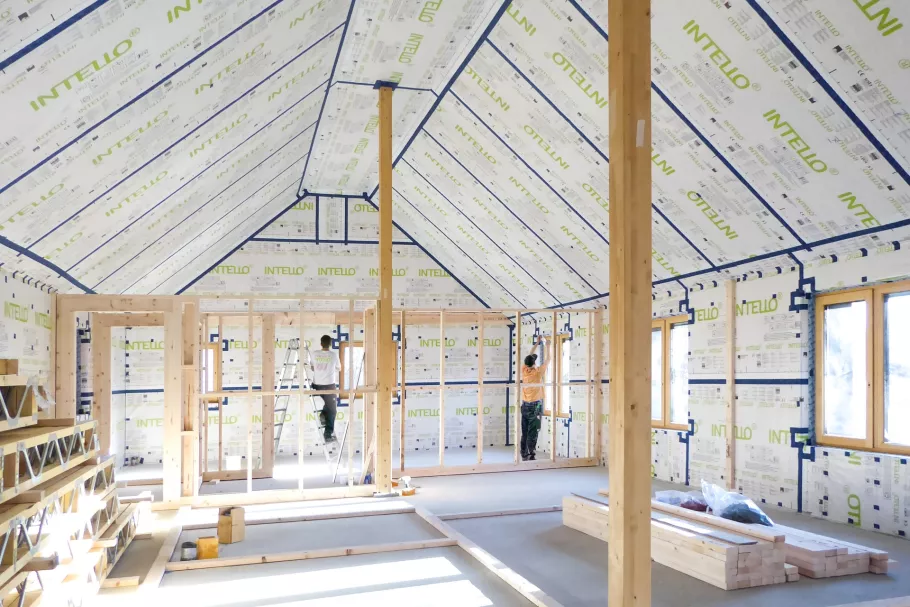 L'étanchéité à l'air dans les constructions en ossature bois