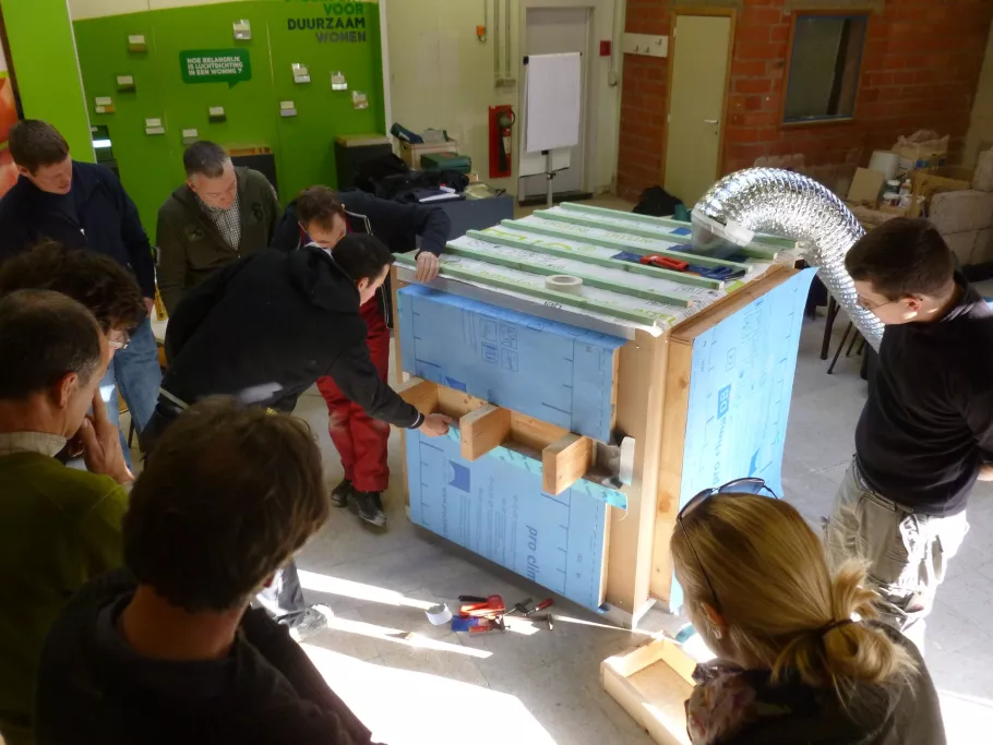 L'étanchéité à l'air dans les constructions en ossature bois