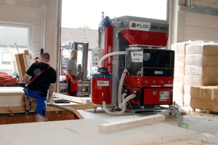 X-Floc EM4XX inblaasmachine incl. kabelbediening KFB 2000